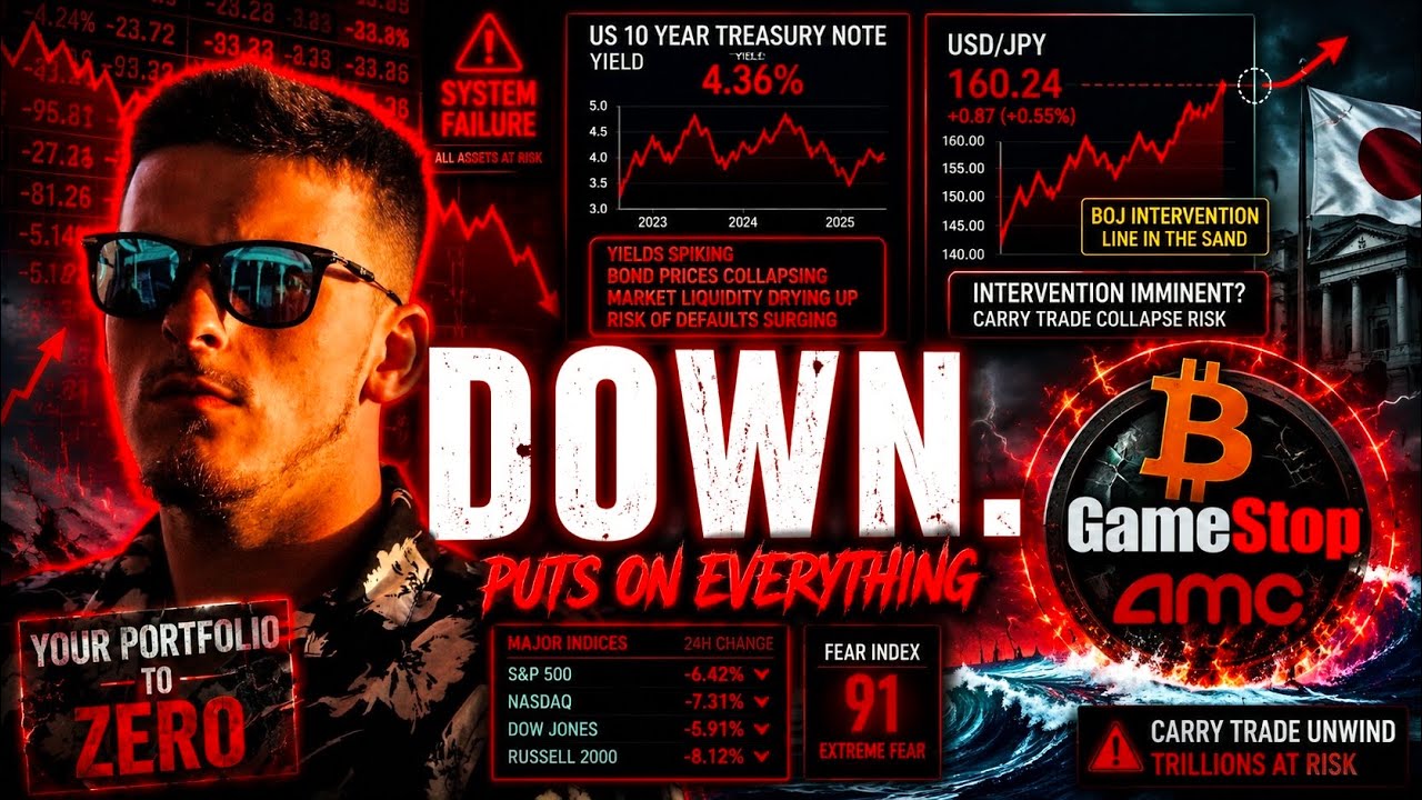 2026 Market Crash has Just Begun. (BUBBLE)