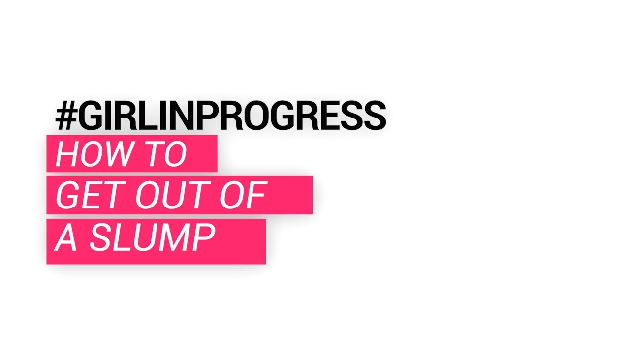 How I Get Out of a Slump