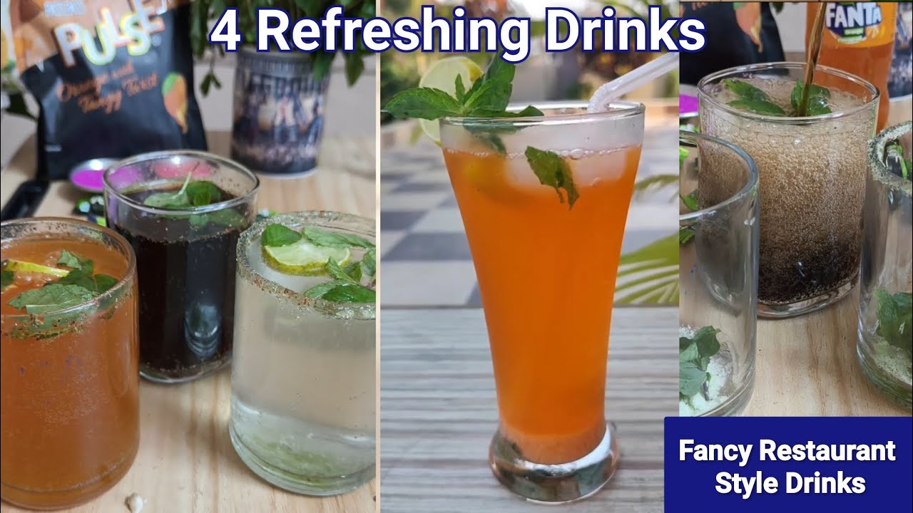 Summer Special Colourful Mocktails in 5 min|Instant Refreshing Fancy Drinks