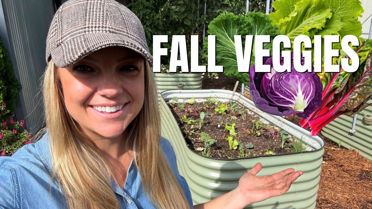 Turning My Garden Beds Into a Fall Kitchen Garden 🥬