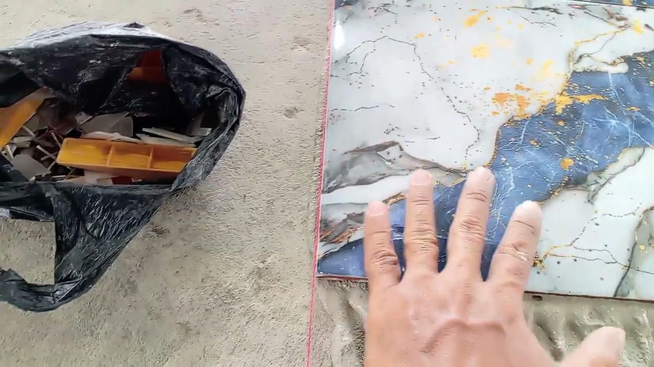 Importante cuando pegas BALDOSA 