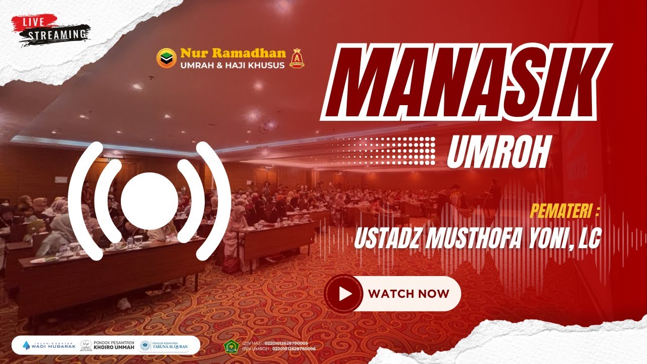Manasik Umroh Perdana Keberangkatan Awal Musim 2025 | Nur Ramadhan