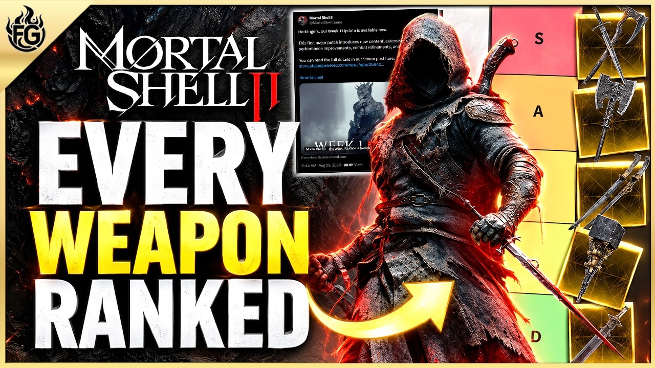 Mortal Shell 2 BEST WEAPONS Ranked After Patch!