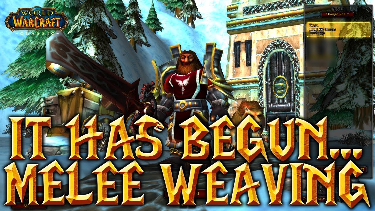 Classic WoW Hunters Melee Weaving Has Begun