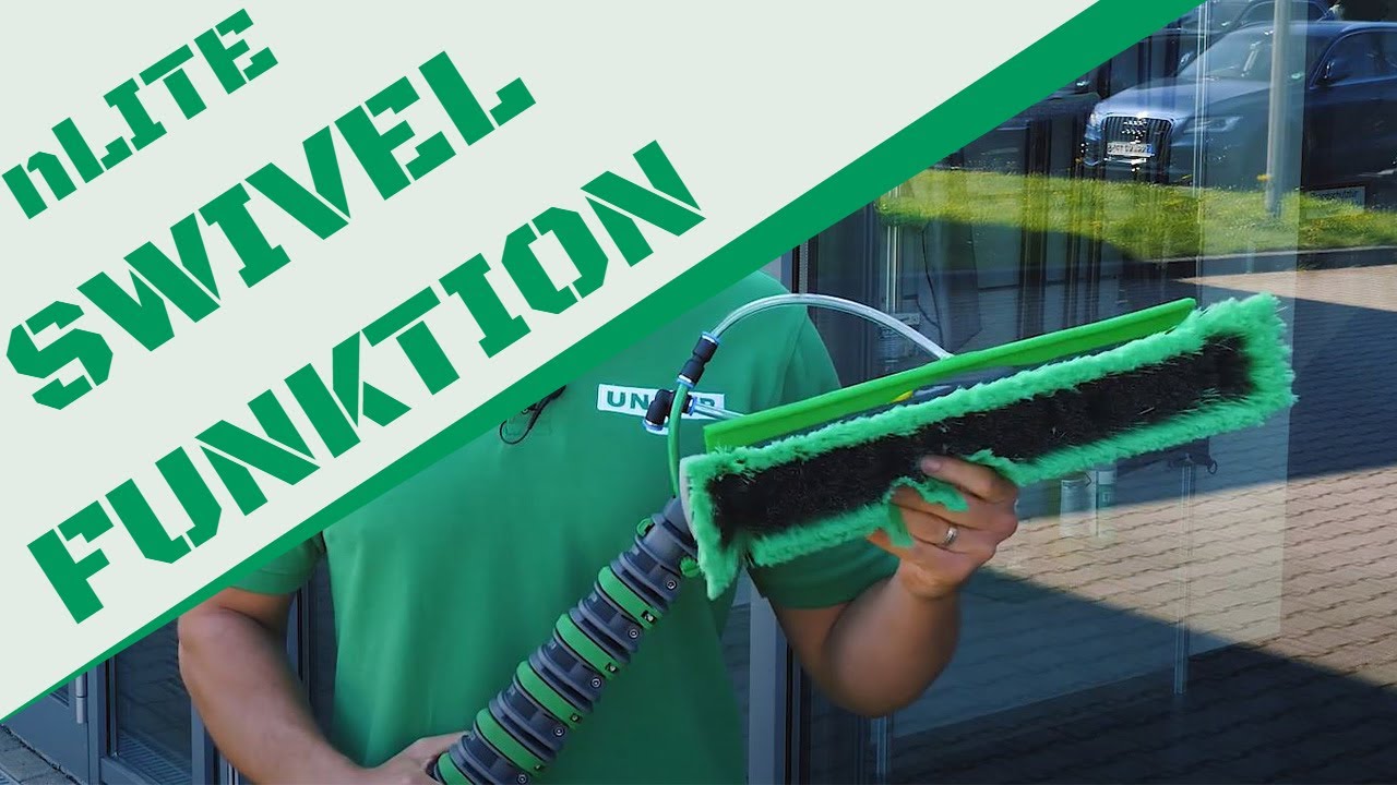 Wasserführende nLITE Bürste | Reinige effizient dank Swivel Funktion