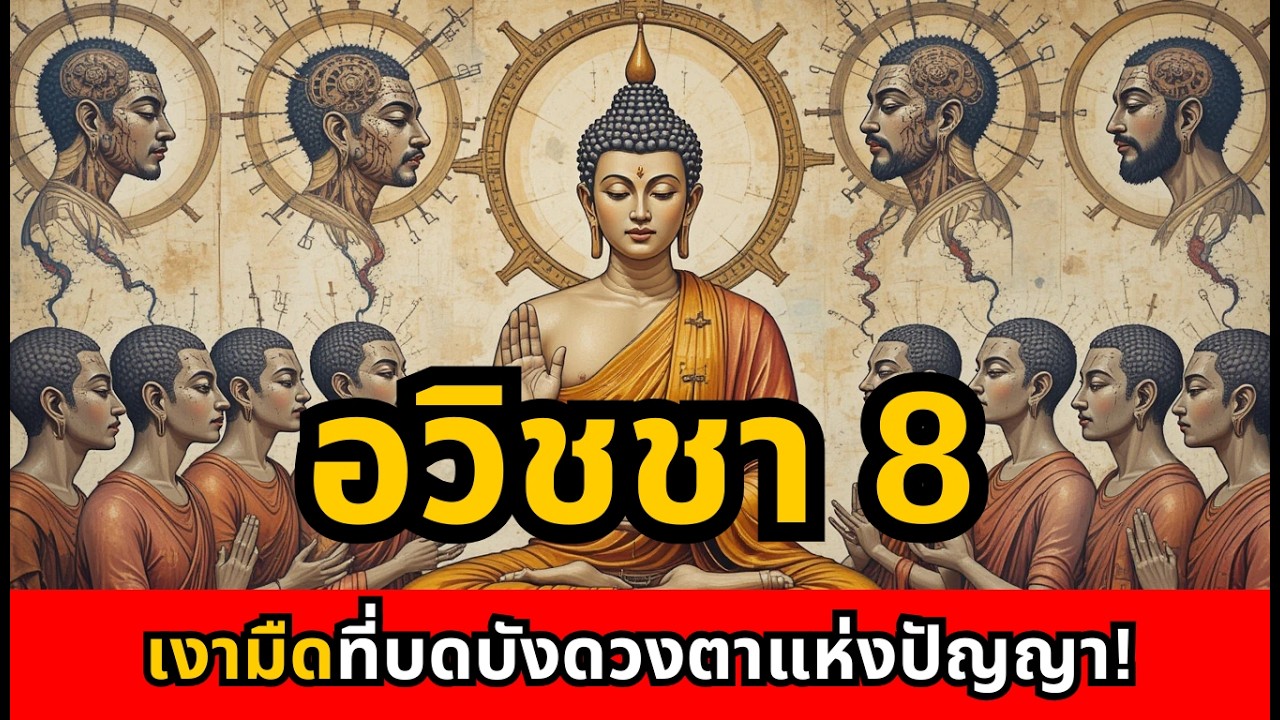 อวิชชา 8 ข้อ ที่ทำให้คุณทุกข์ซ้ำโดยไม่รู้ตัว