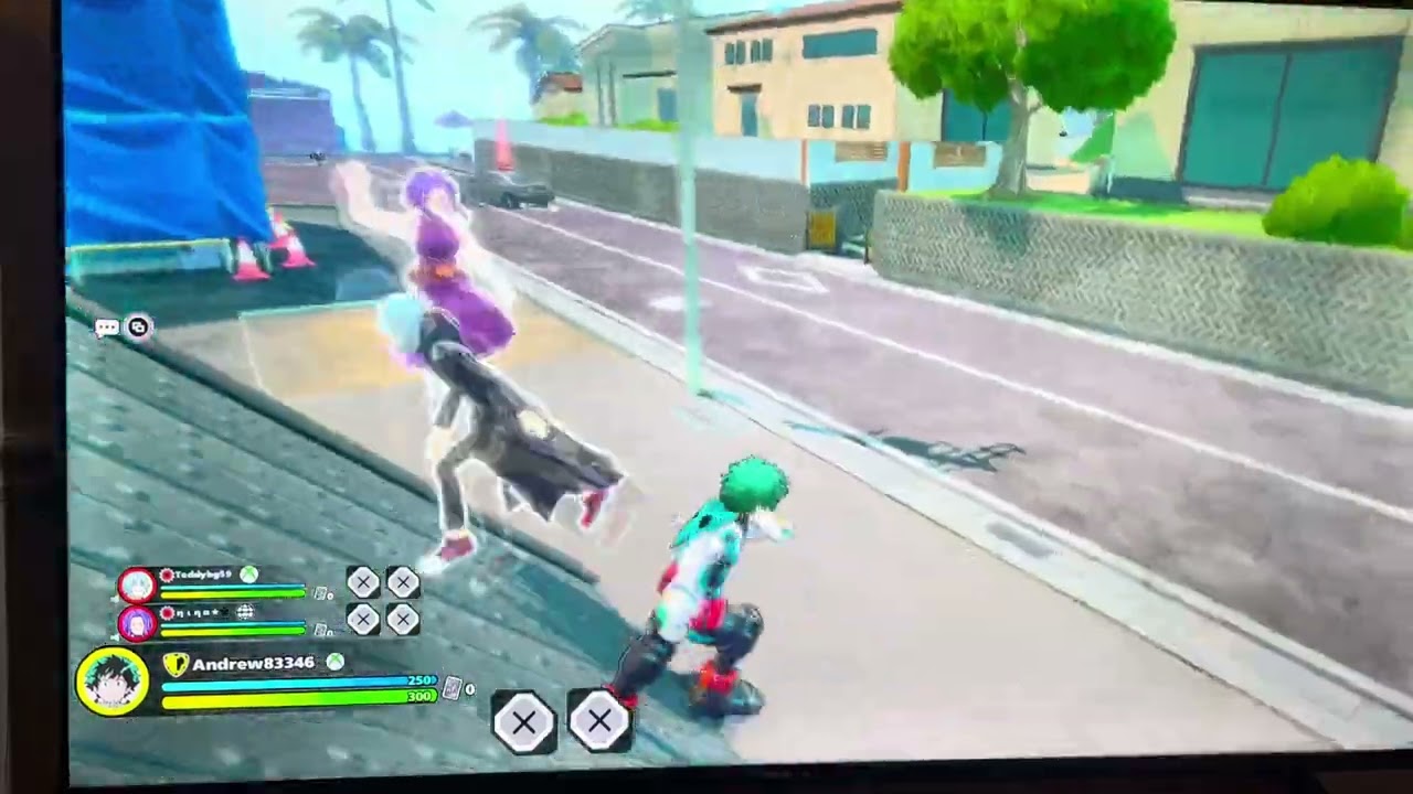 My hero ultra rumble intense game 