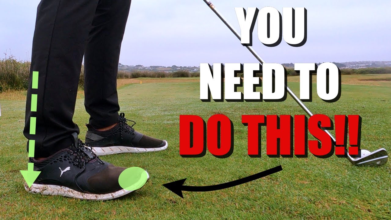 CONTROL THE WEIGHT IN YOUR FEET | Easy drill to stop your slice | Golf Tips