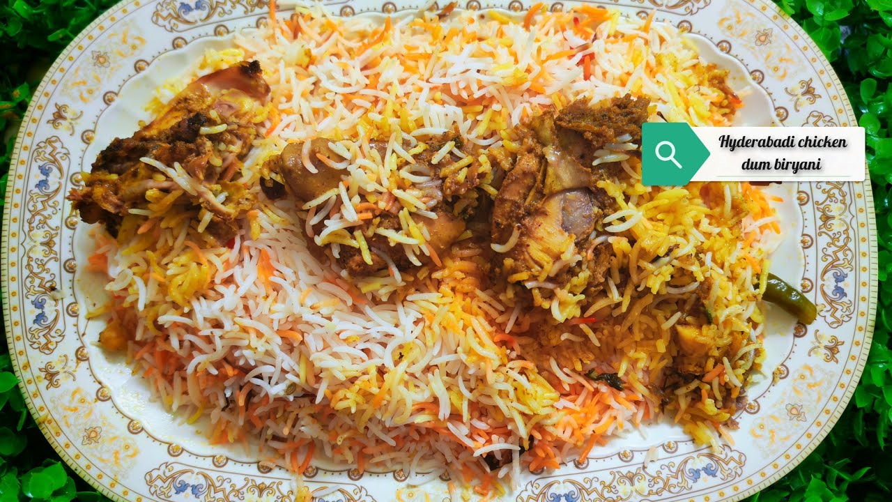 Hyderabadi chicken  chlck  pEas  Dum  biryani.#হায়দ্রাবাদি  চিকেন  দম বিরানি অনেক বেশি স্বাদ হয়। 