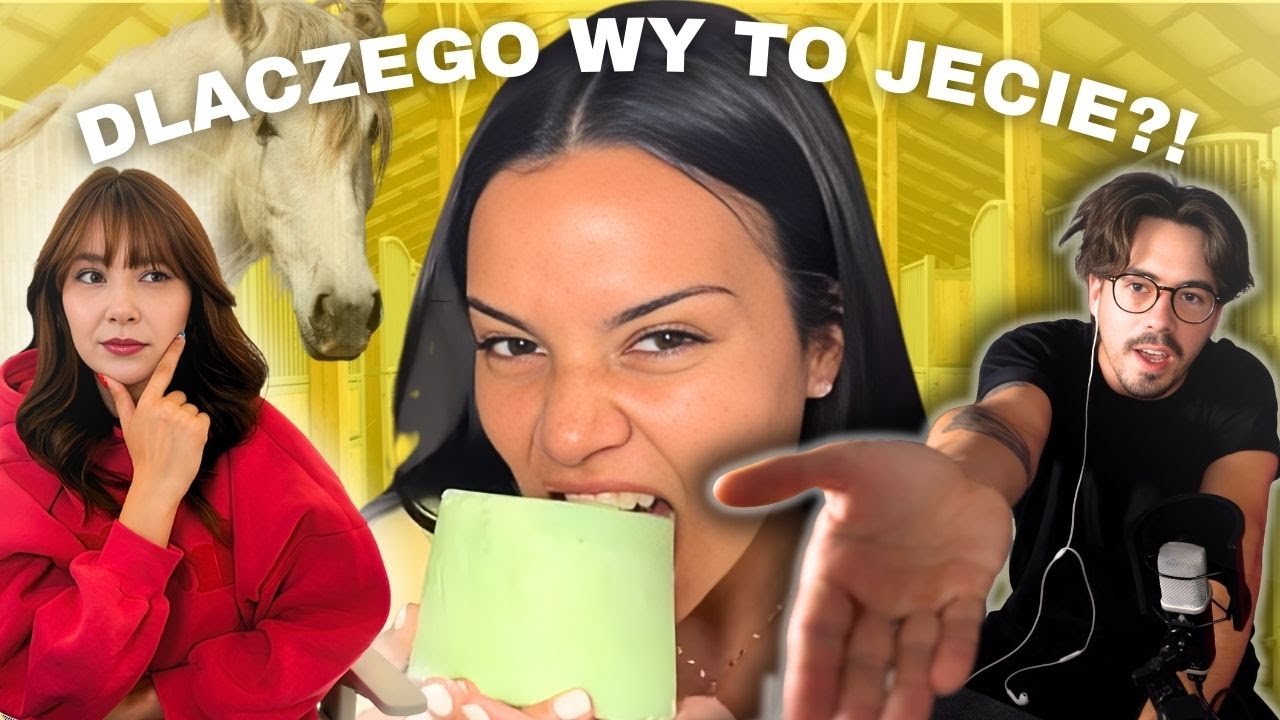 Polskie influencerki jedzą przysmaki dla koni...