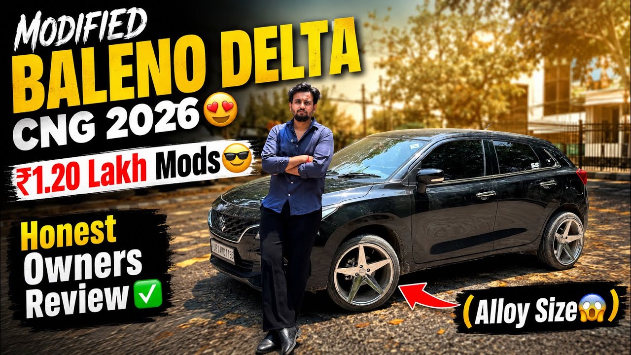 2026 Baleno Cng Modified🔥 ₹1 Lakh + Mods || Honest Ownership Review ✅|| Pros - Cons & All