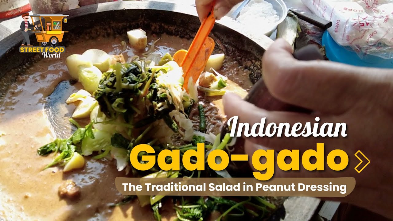 Gado-gado – the Traditional Indonesian Salad in Peanut Dressing
