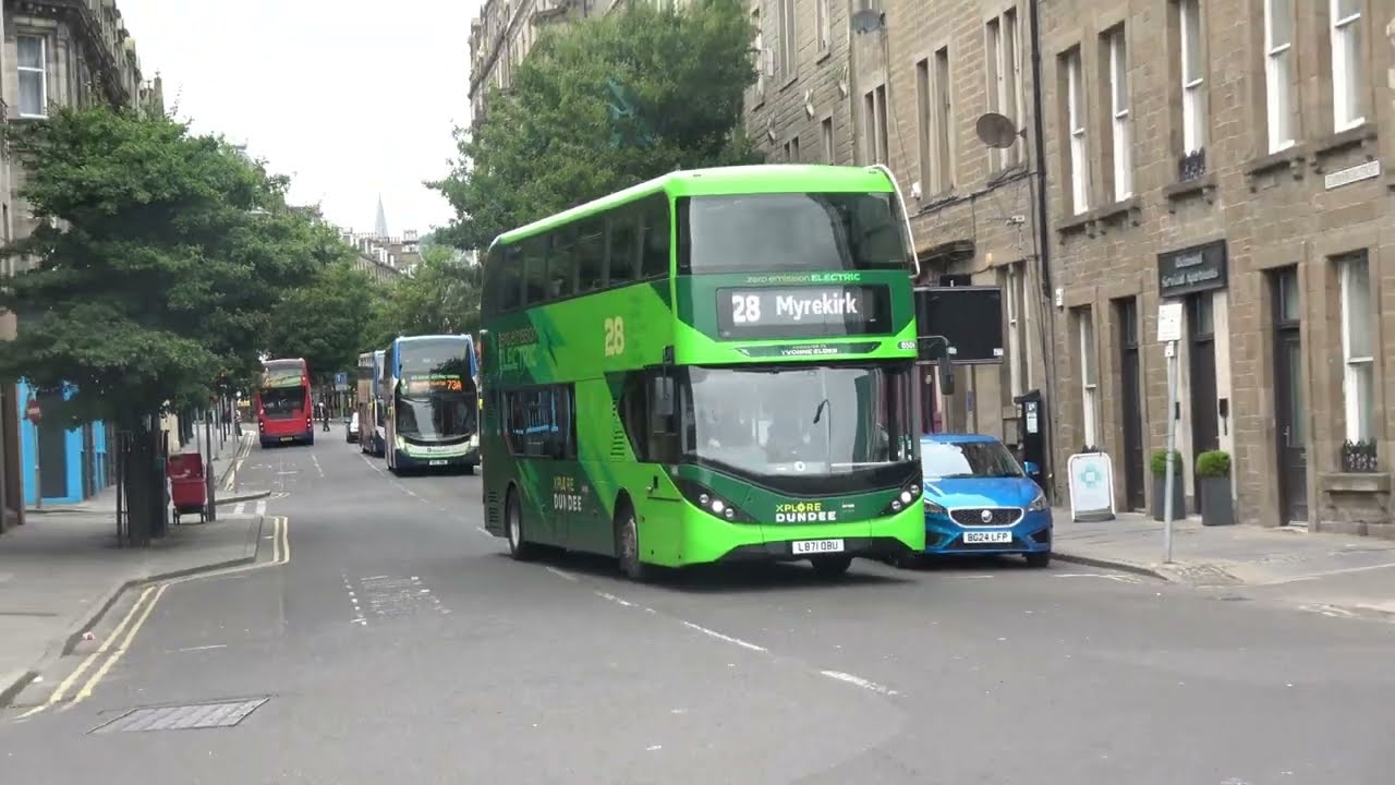 Buses in Dundee, TQ Photography.