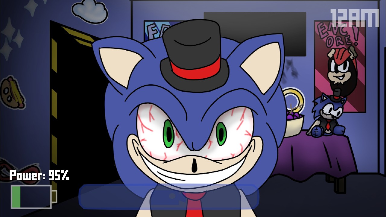 Five Nights at Sonic Redacted Full Game - Night 1-5