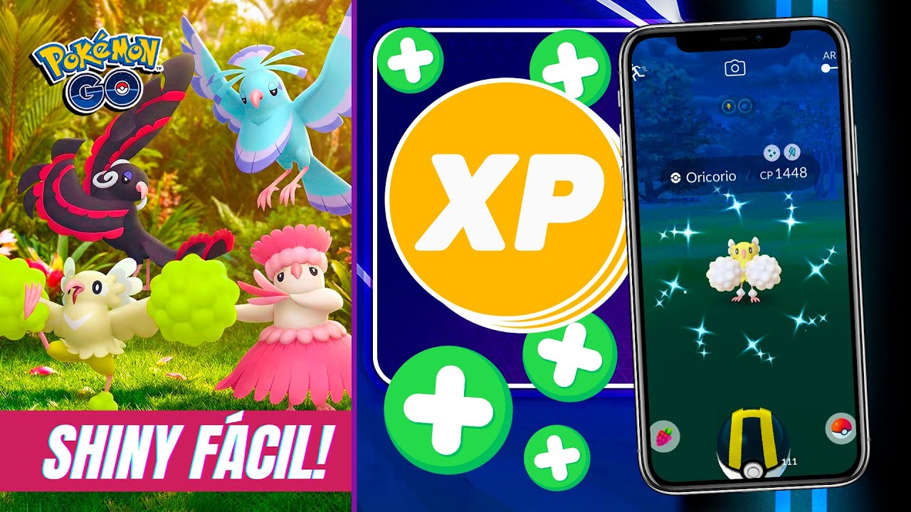 NÃO PERCA! Oricorio com Shiny FÁCIL e MUITO XP! Mestre de Captura no Pokémon GO!
