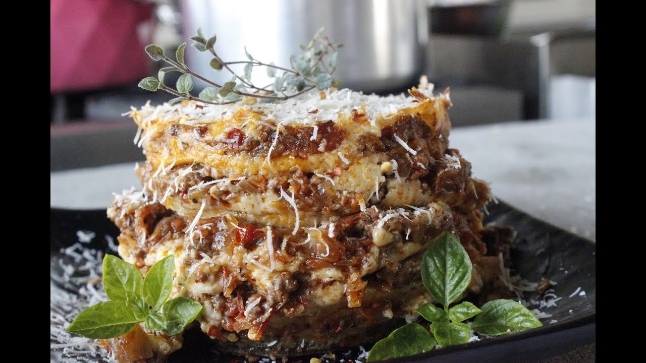 Naked Lasagna اللزانياالمكشوفة مع شيف مهدي طاهري