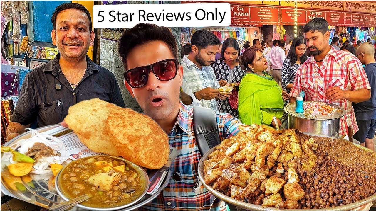 GODS Of Indian Street Food In Varanasi 🥵 | Only 5⭐ Rated Street Food In Banaras! MIND = BLOWN!