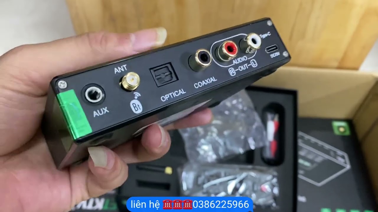 Xả Đầu giải mã âm thanh cao cấp Da10plus nghe nhạc âm thanh chuẩn sắc nét