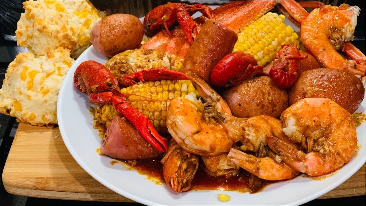 Como hacer Seafood Boil en casa | receta fácil