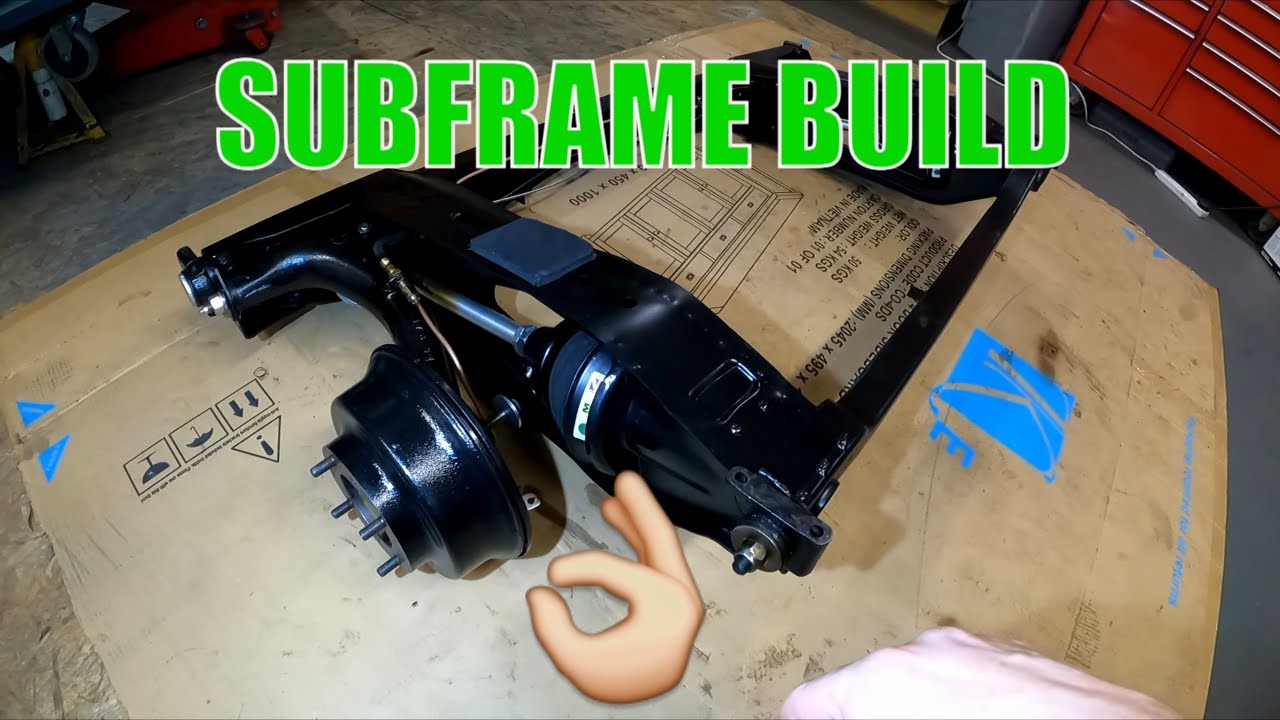Rear Subframe Build - Classic Mini Workshop - Racing Green Pt.63
