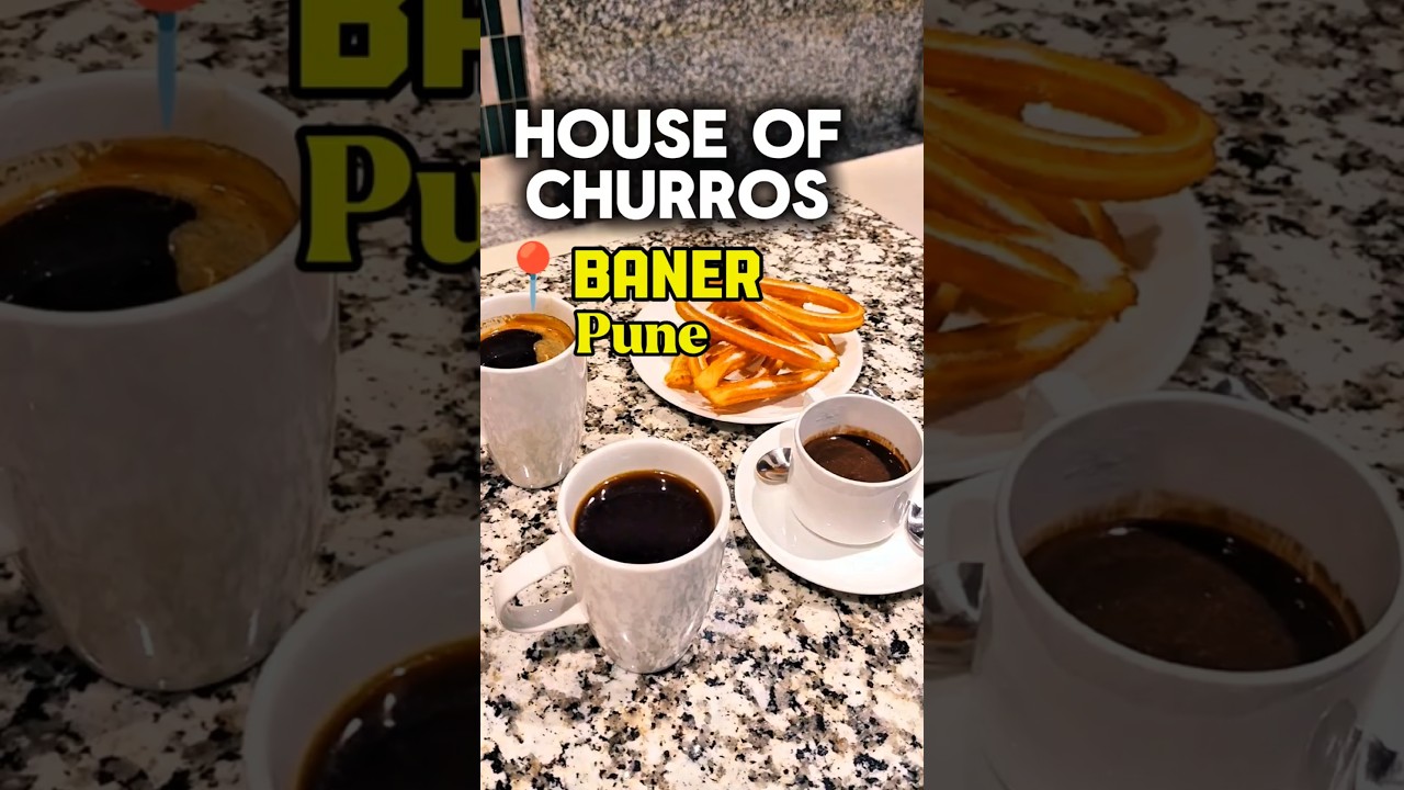 House of Churros, Pune Saturday Evening Coffee ☕ #weekend #coffee #shorts #shortvideo #trendingsong
