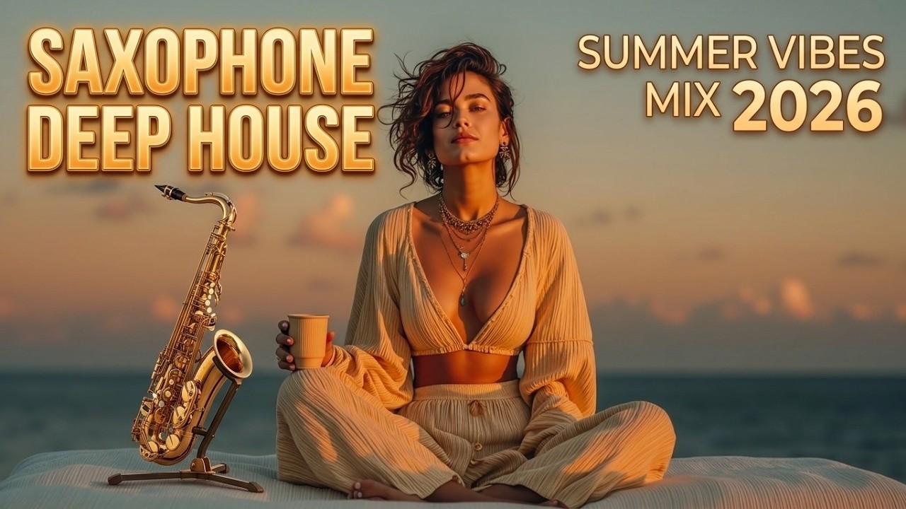 Luxury Sax Deep House 2026 | Sunset Lounge Music ~ Smooth Saxophone & Elegant Chill Beats