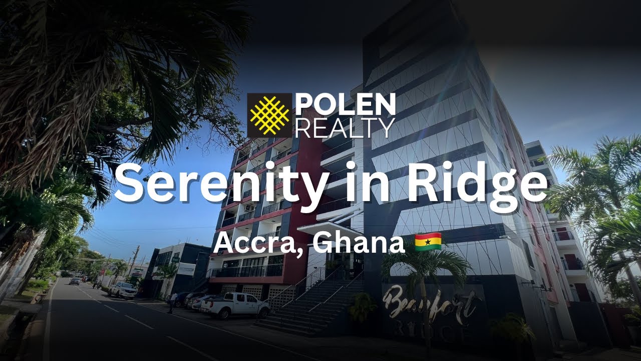 Check out this apartment's Stunning Courtyard in Ridge, Accra 🇬🇭