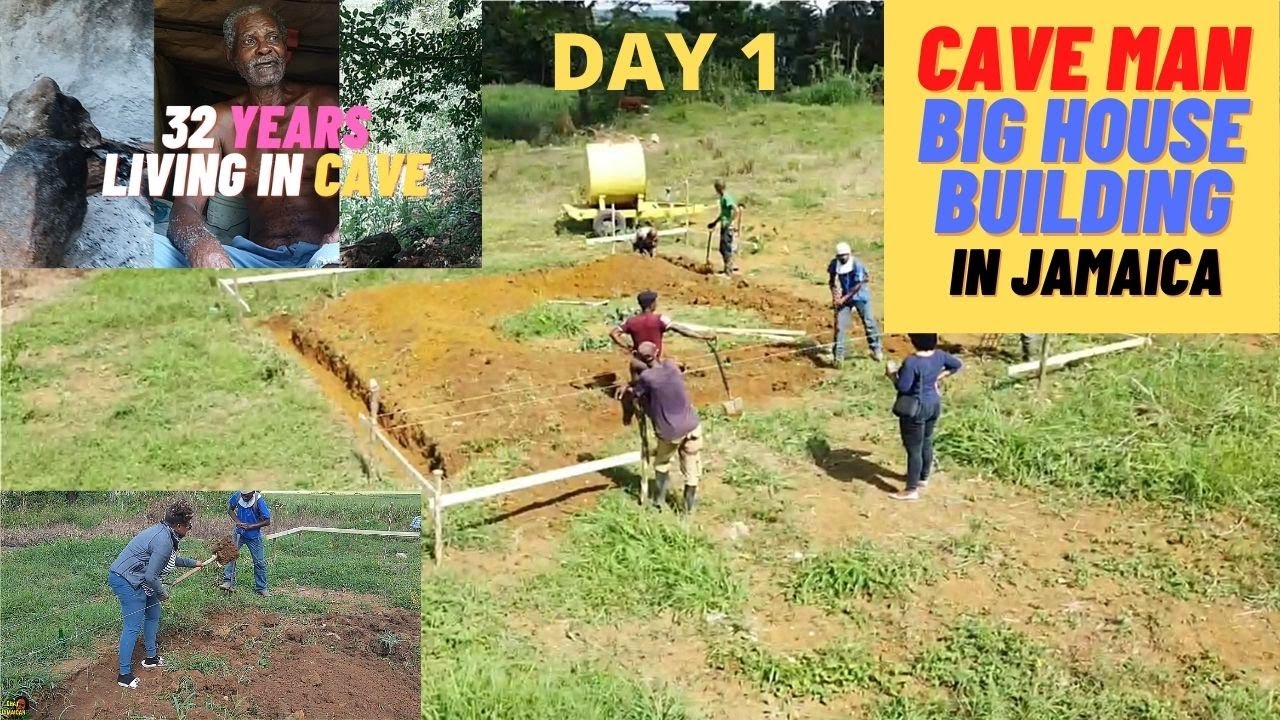 CAVEMAN 32 YEARS LIVING IN A CAVE HOUSE IS BUILDING| MP DELROY SLOWLEY AND CAMPARI GROUP ON BOARD