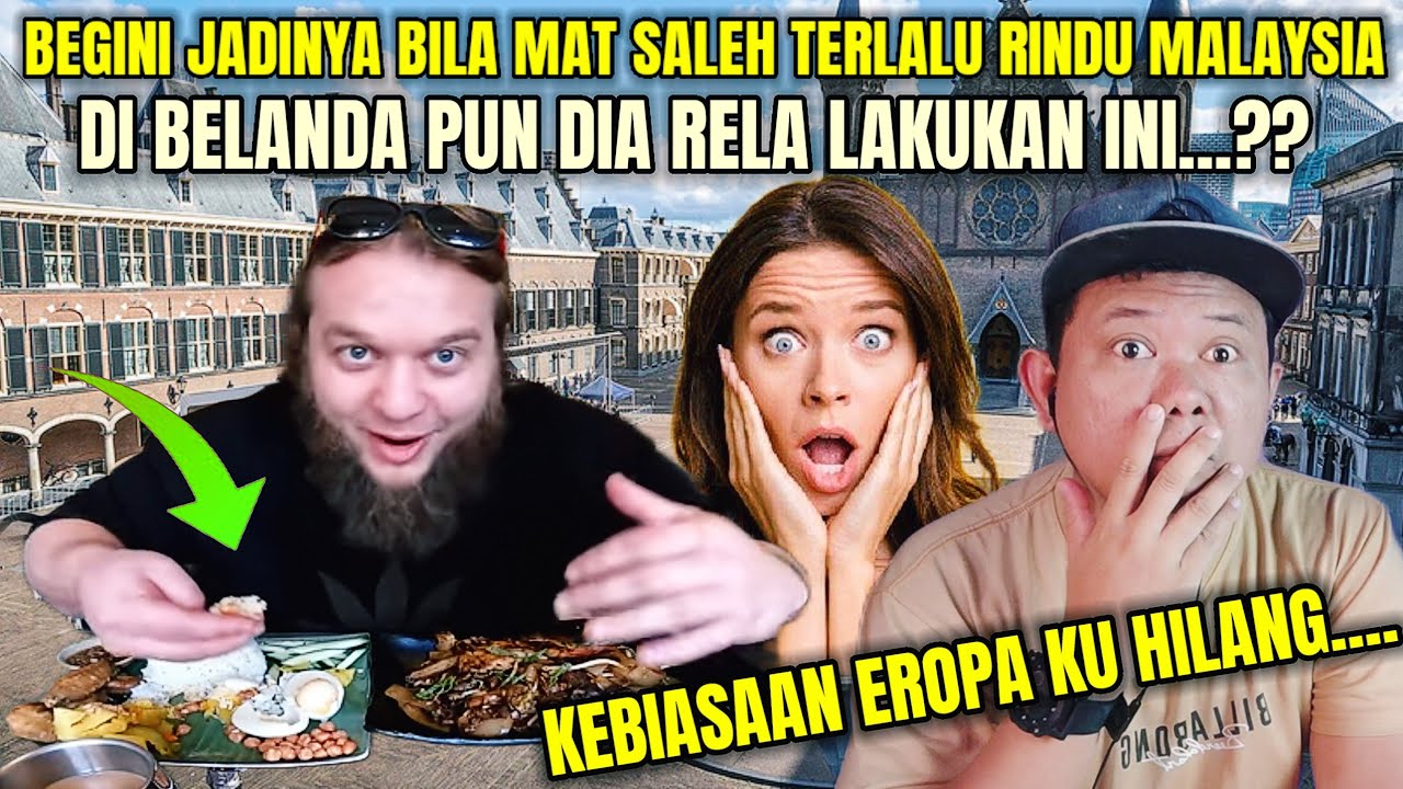 DEMI MALAYSIA‼️DI NEDERLAND PUN MAT SALEH SAMPAI RELA LAKUKAN INI.......??