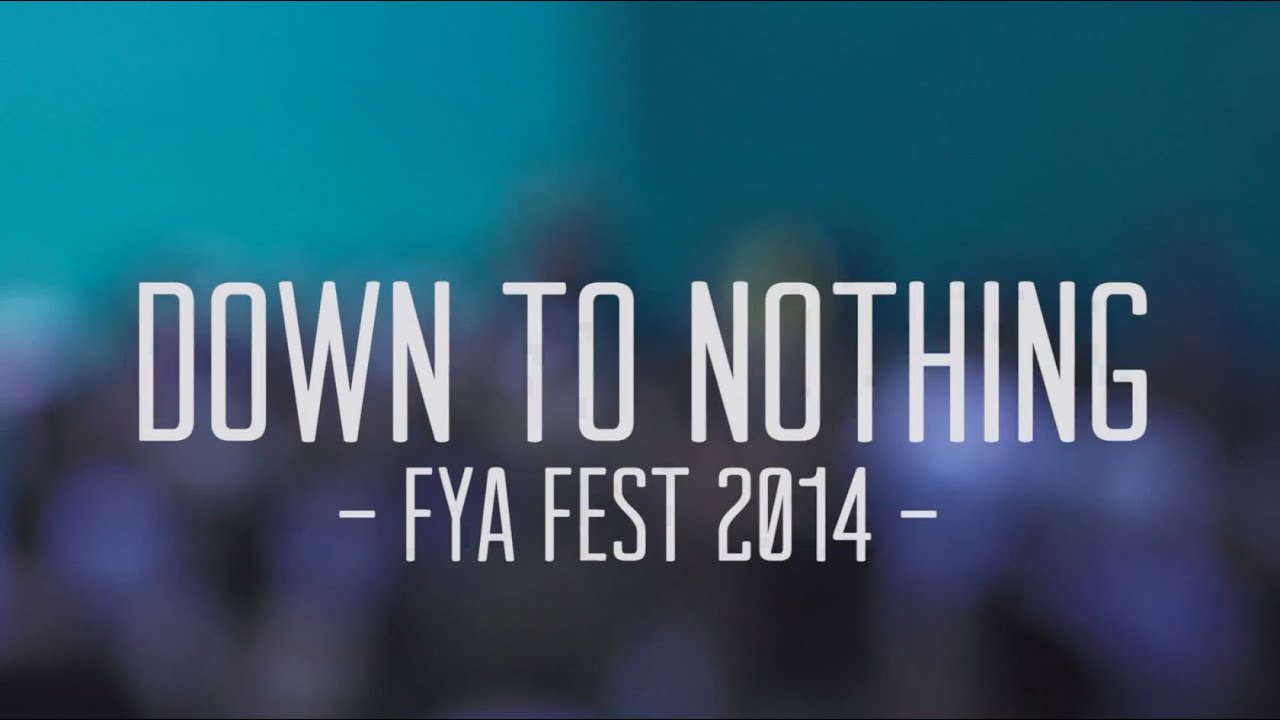 Down to Nothing (Full Set) at FYA Fest, Orlando FL