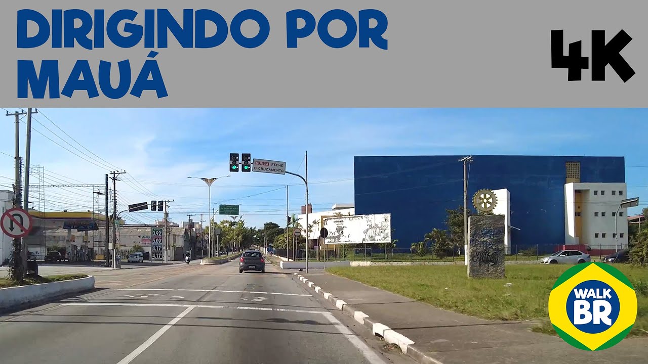 MAUÁ - Dirigindo - Driving - 4K 60fps