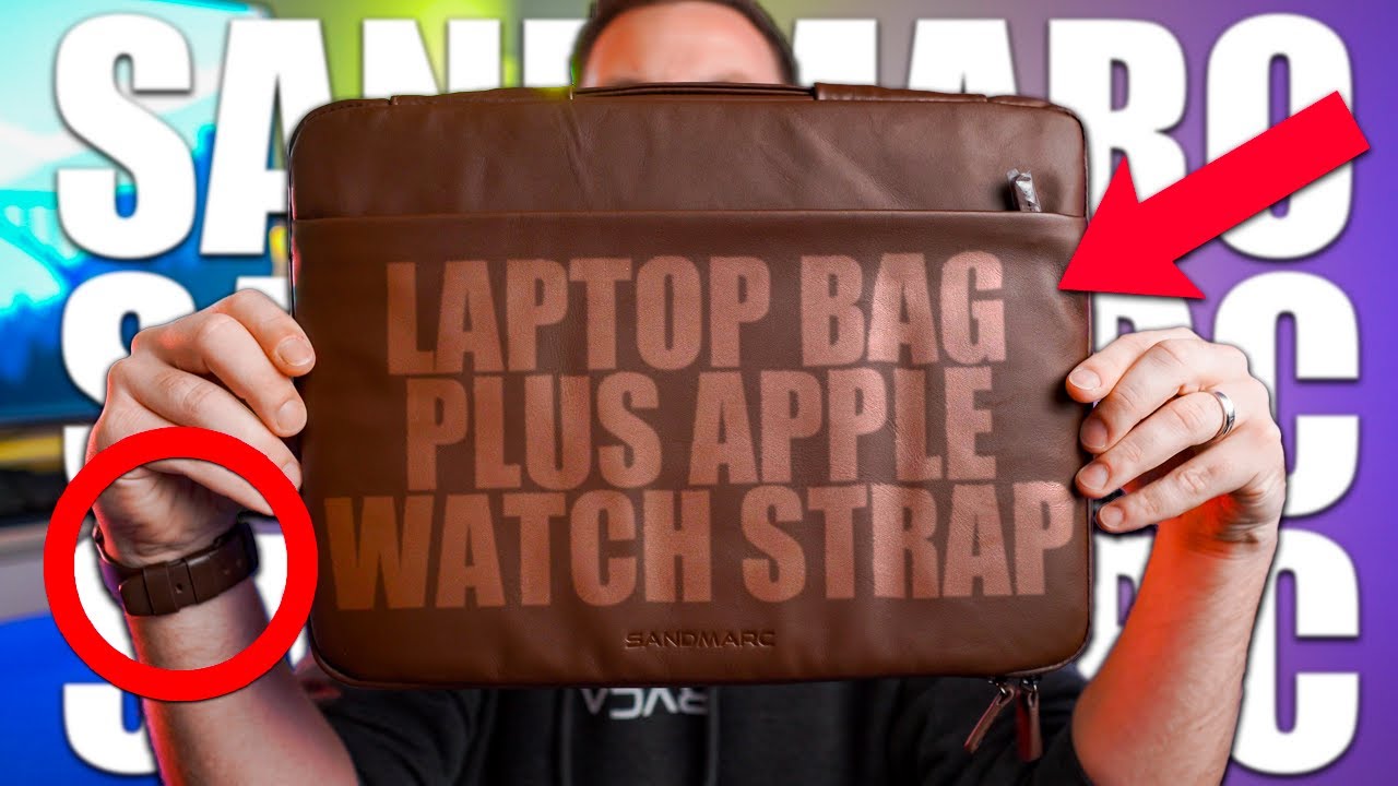 These Leather Accessories Are So Eye Catching! | Sandmarc Leather Collection | Apple Watch + MacBook
