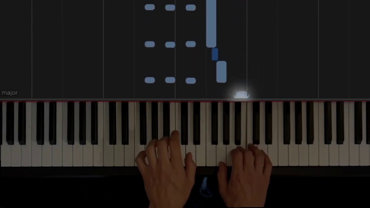 Alfred's Basic Piano Vol 1 -Why Am I Blue (Synthesia Piano Tutorial)