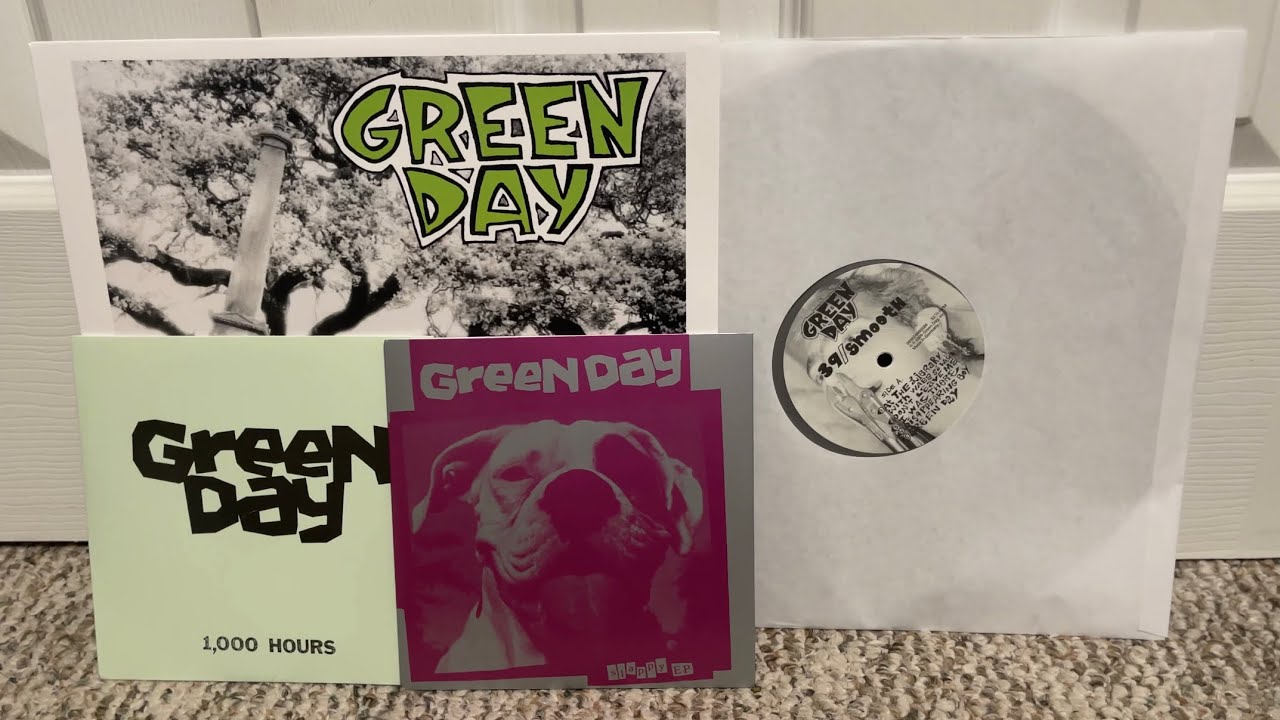 Green Day 39/Smooth COLOR VINYL Unboxing! (1-2-3-4 Go! Records Release)