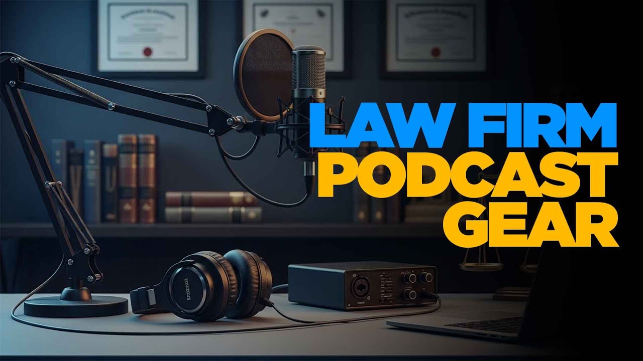 Podcast Recording Gear for Law Firms