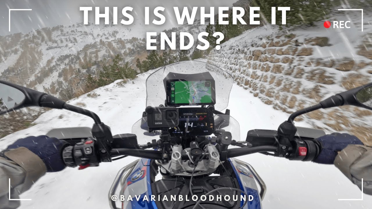 I Rode Mt Jafferau Until the Snow Said No