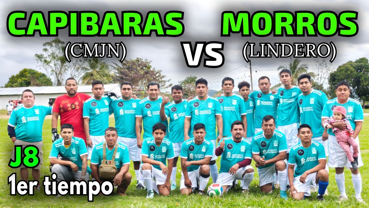 Capibaras (CMJN) vs Morros - 1er⏱️ - J8 #capibarasfc #futbol #deportes #tuxpanveracruz