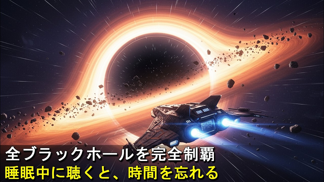 [睡眠ドキュメンタリー] 宇宙の全ての種類のブラックホールを巡る旅