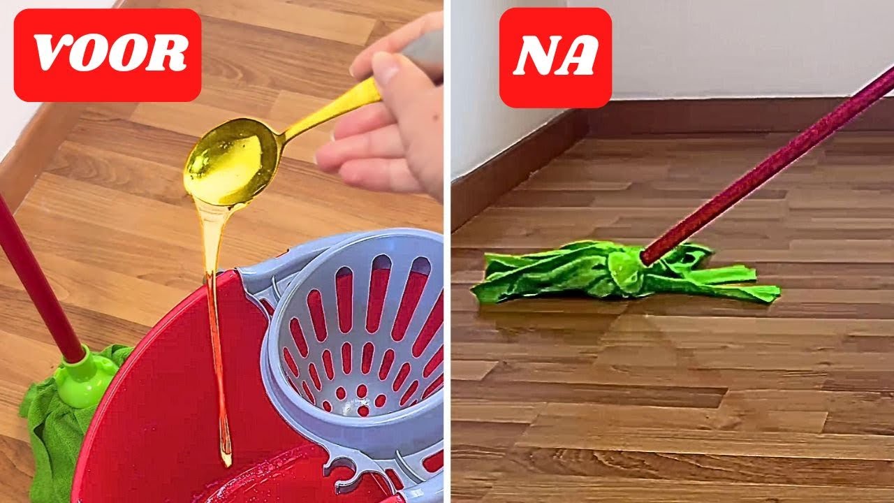 Slimme schoonmaaktrucs: 36 tips die je in huis wilt uitproberen 😁