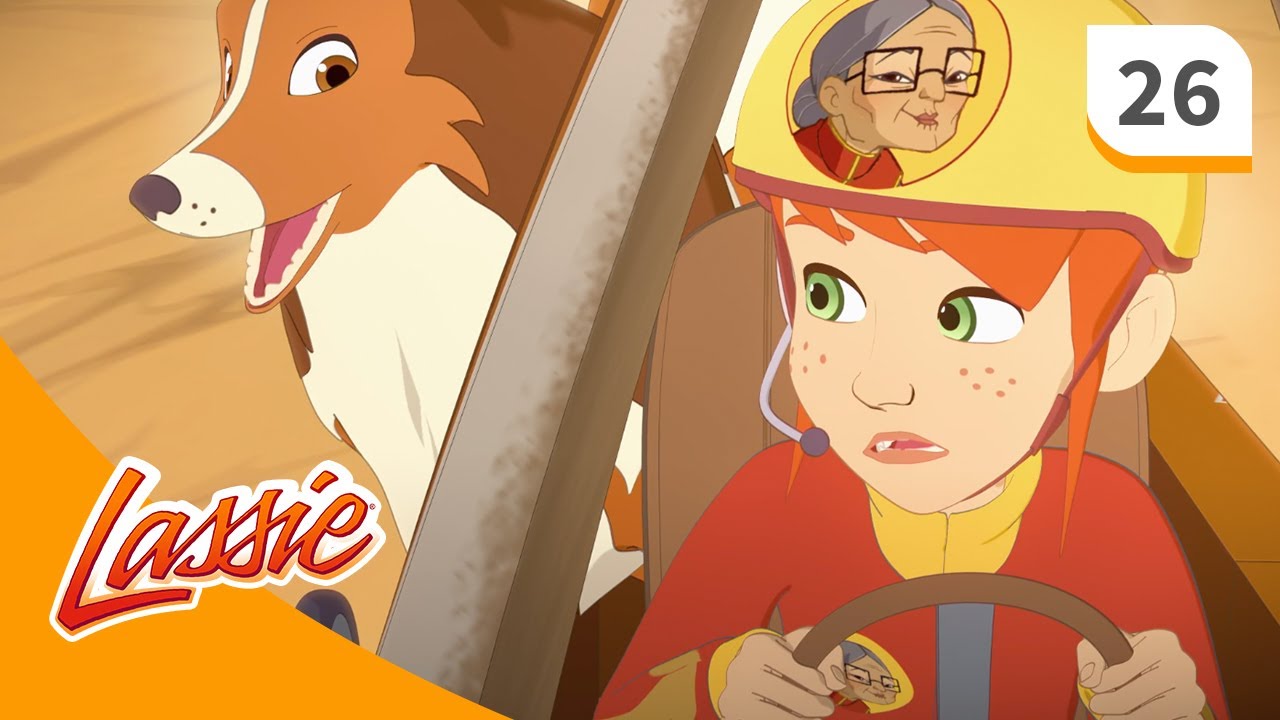 🐕 Lassie the Dog Leads the Race 🏁🐾 | Cartoons for Kids @lassie.official