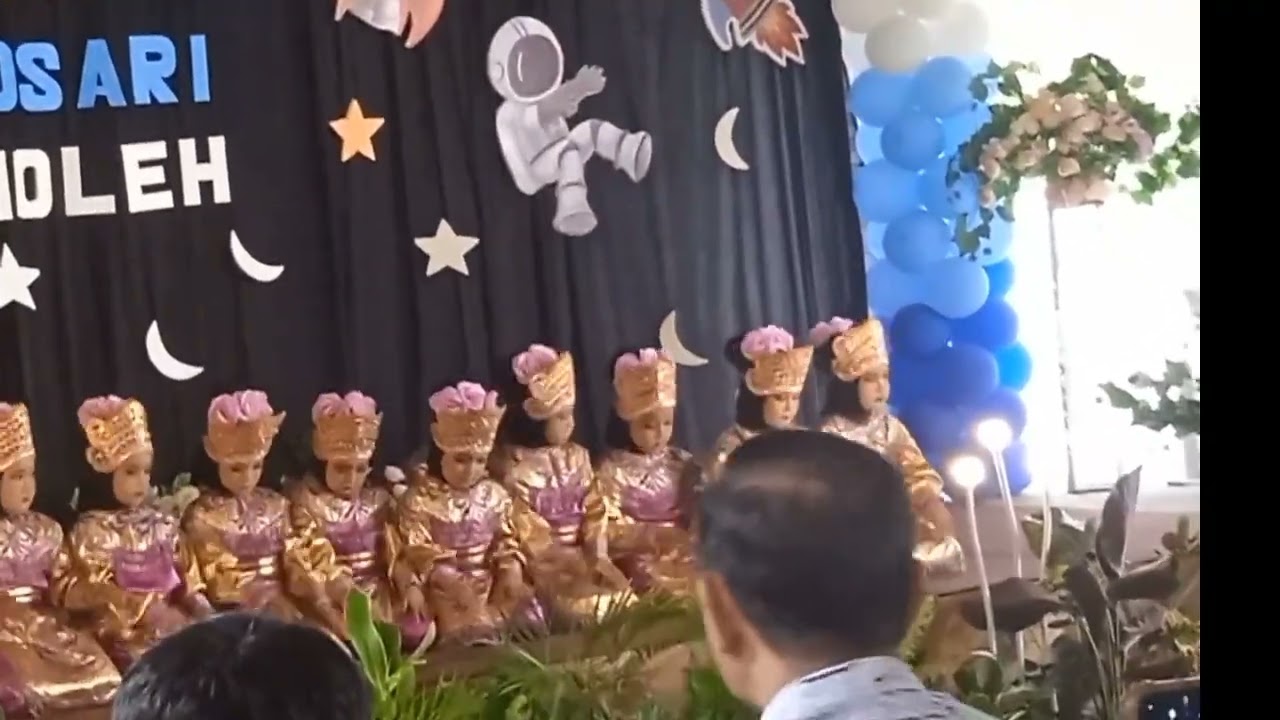 Penampilan tari, khusna dan teman-temannya perpisahan TK thn 2024 