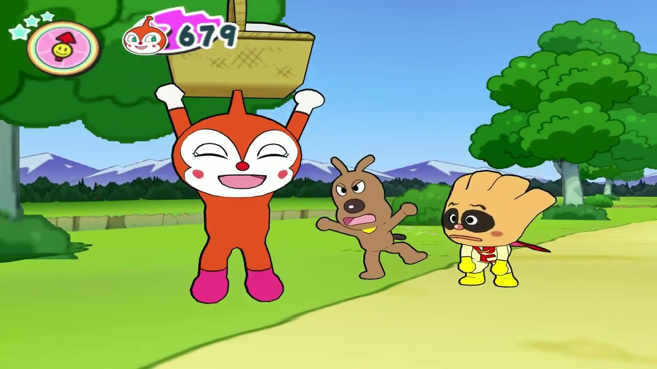 アンパンマン にこにこパーティ - Wii いただいちゃうぞ！を全キャラ分やってみた