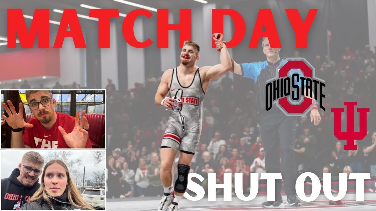Day in the Life of a D1 Wrestler | Ohio State Match Day Vlog