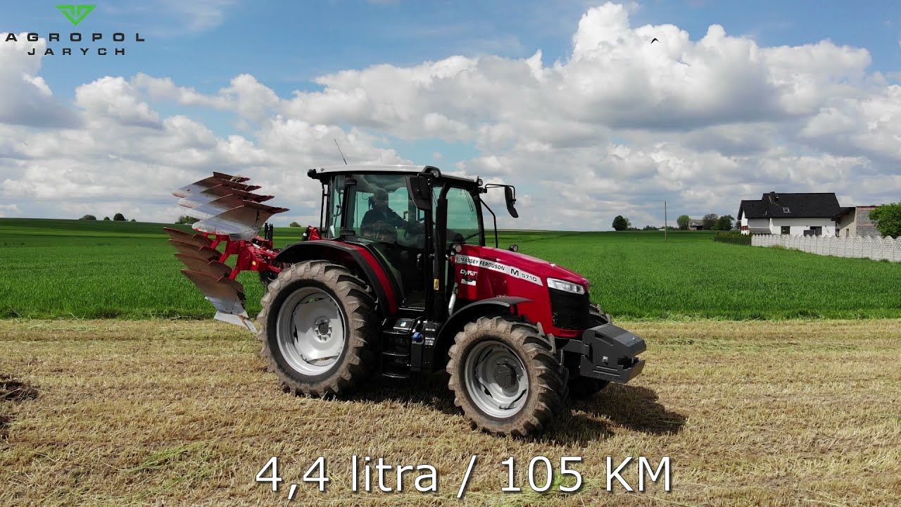 Pokaz polowy Massey Ferguson 5710 M DYNA-4  🚜