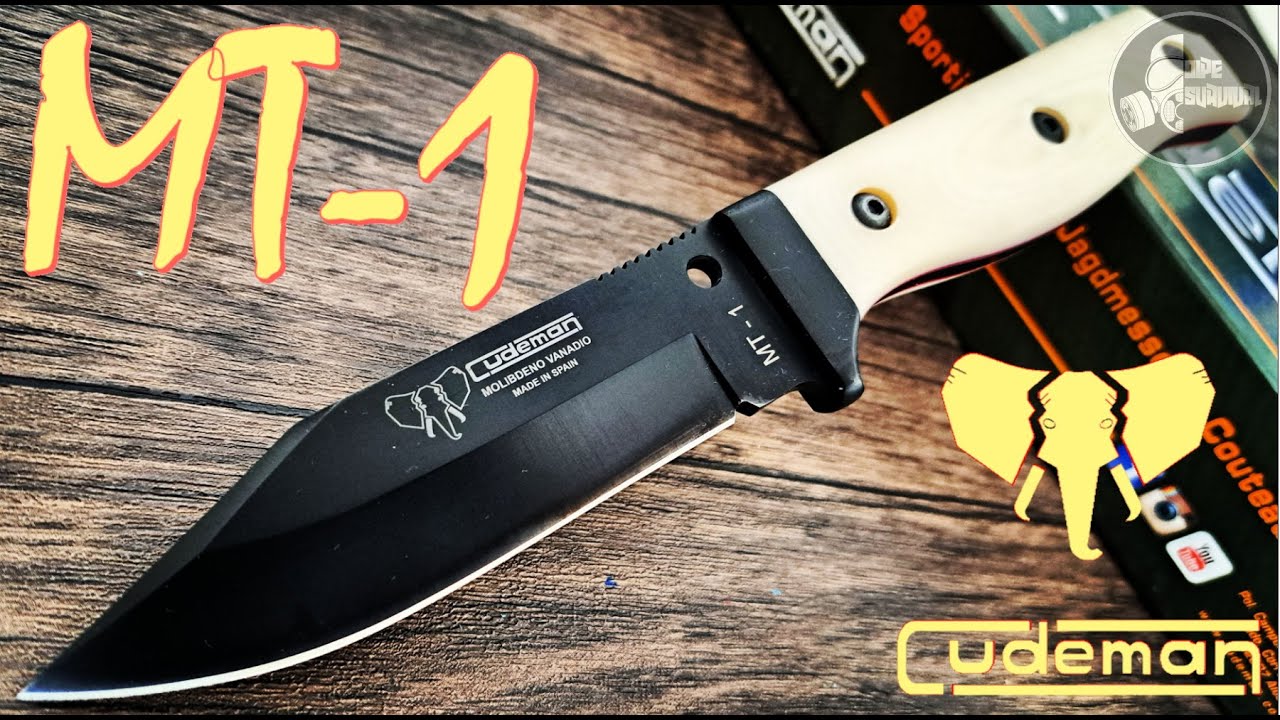 😮❗ ❗ESTE CUDEMAN MT-1 SE DEJARÁ DE FABRICAR❗❗CUDEMAN MT-1 MICARTA BLANCA CON NEGRO😮