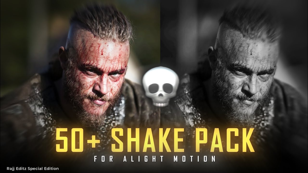 50+ Ae Like SHAKE PACK 💀🔥  | Badass Shake Pack | Preset & XML File | Alight Motion | Rajj Editz |