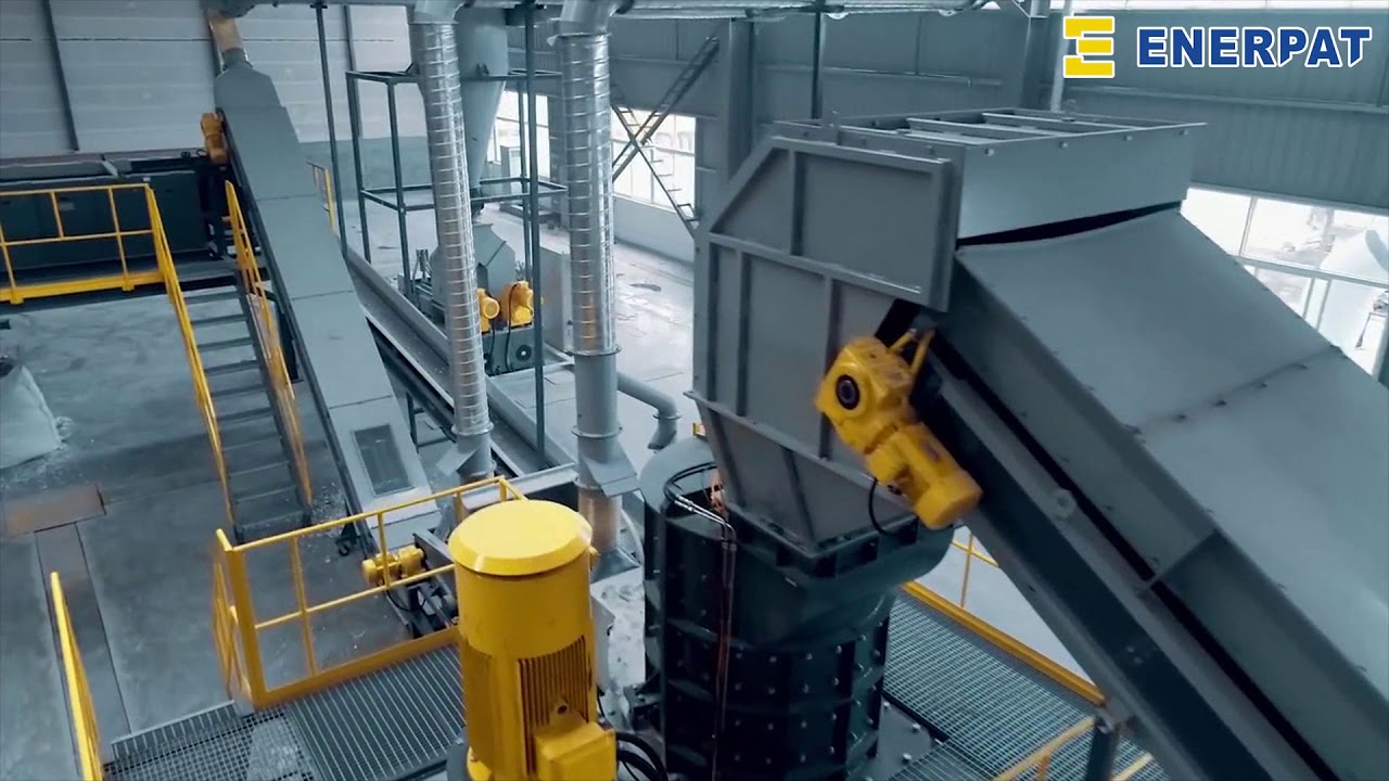 Enerpat Waste Fridge Recycling Line | Shredding Line