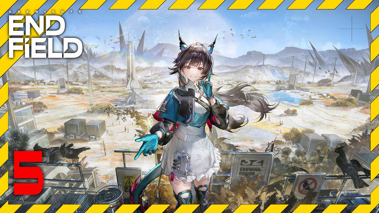 🔴 Arknights Endfield 🪐 прохождение 5 стрим stream