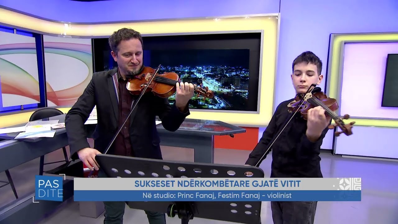 Pasdite - Princ Fanaj, Festim Fanaj - violinist&euml;  24.12.2025