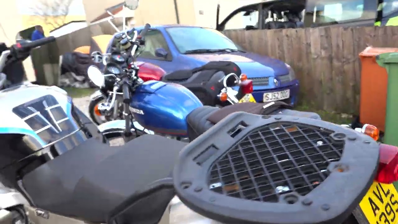 Moving my Bikes from the Shed to my Lounge.